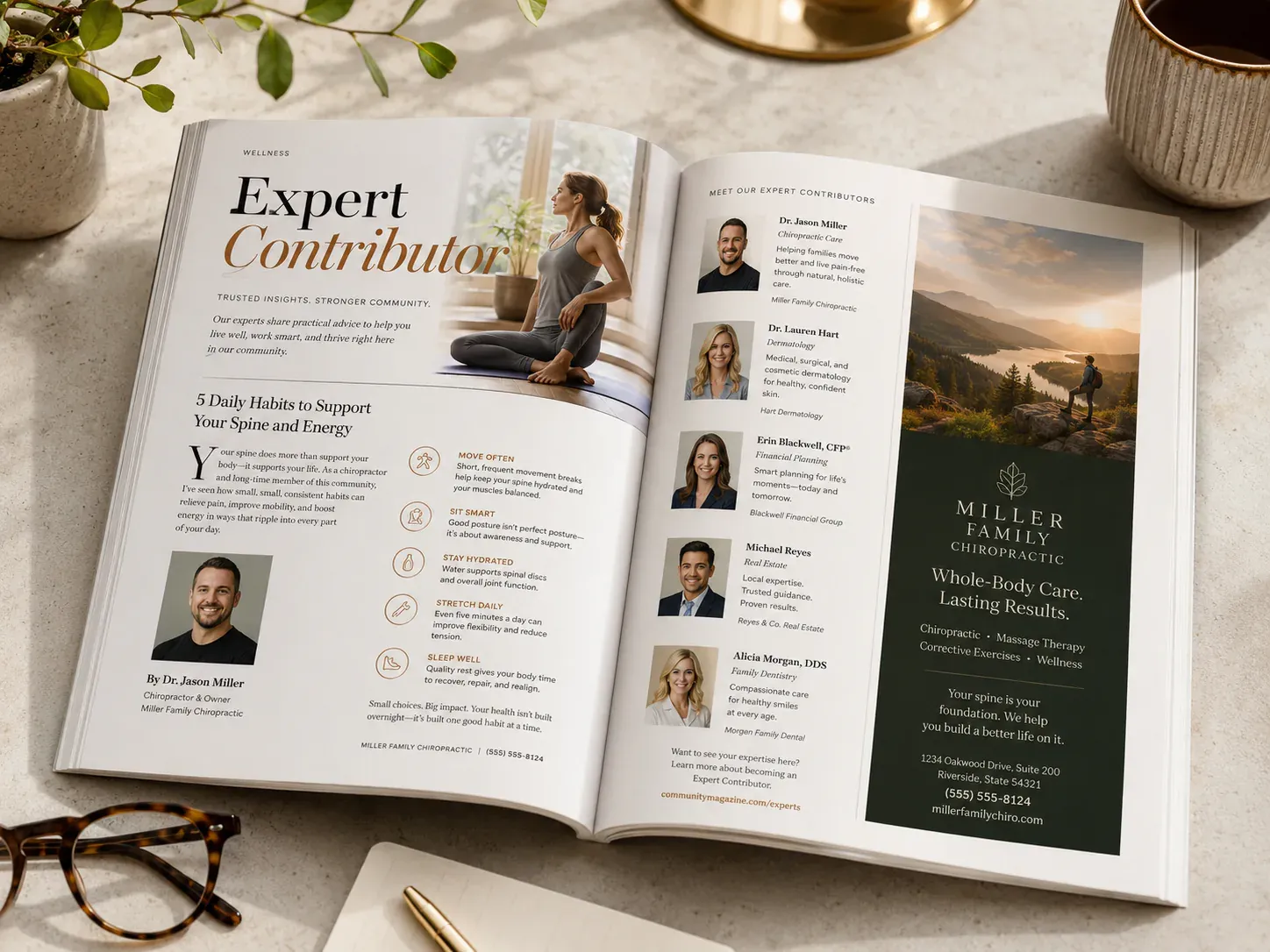 An Expert Contributor editorial feature inside the El Dorado Hills Neighbors magazine