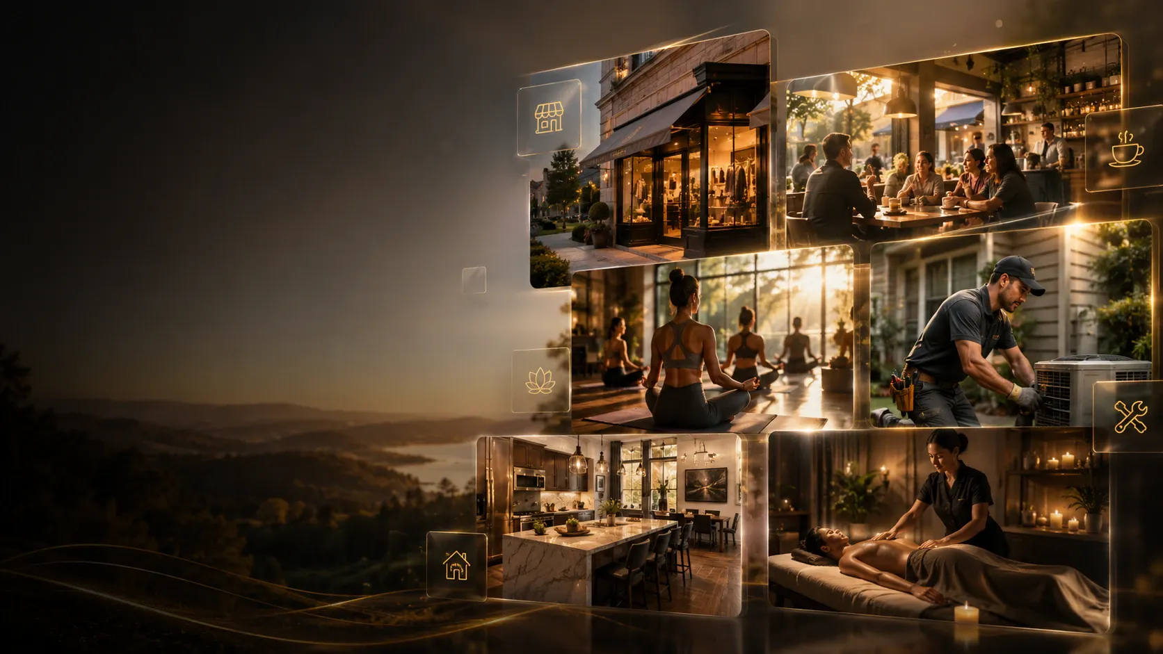 An El Dorado Hills Neighbors partner feature and the households it reaches