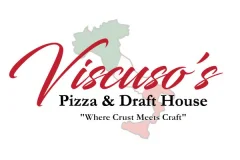 Viscuso&rsquo;s Pizza and Draft House logo, an EDHN partner in dining